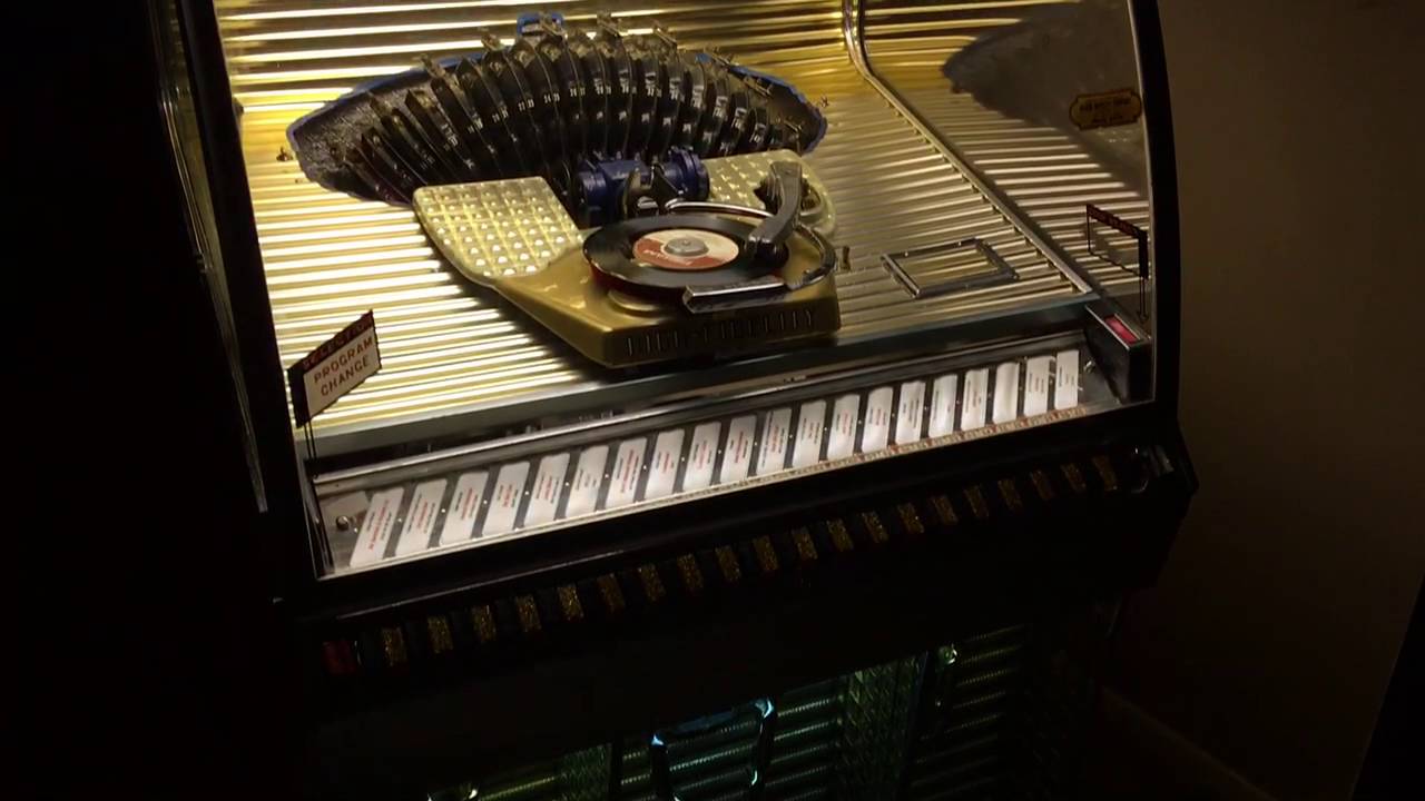 Rockola model 1454 jukebox, we buy them, Moody Blues