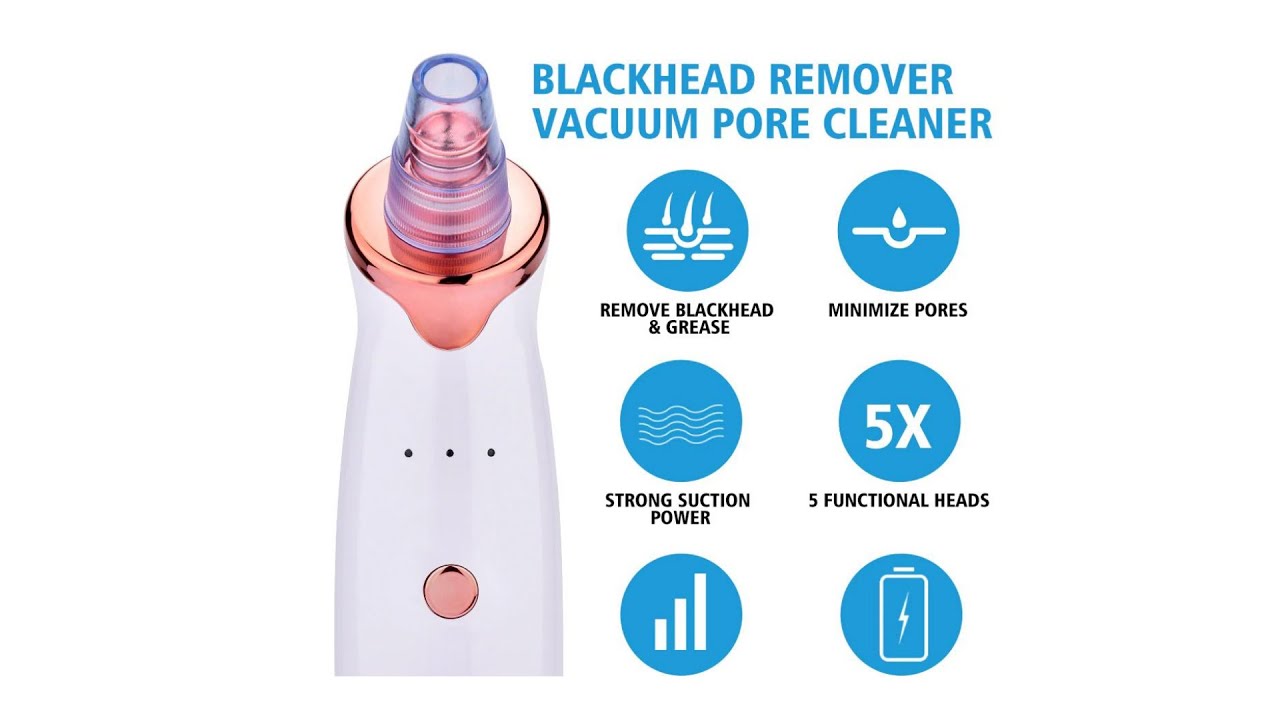 Pore Vacuum Blackhead Remover Device #PoreVacuum #BlackheadRemoverDevice