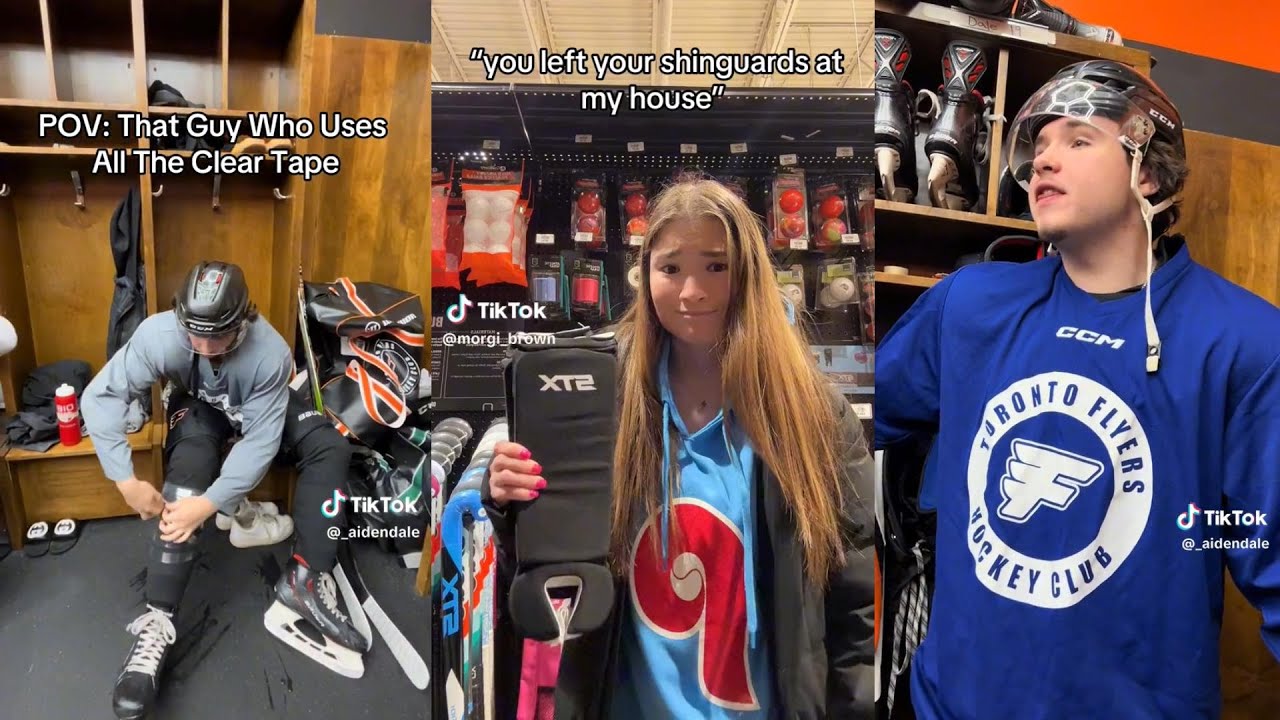 HOCKEY TIKTOK COMPILATIONS🏒🥰| part #1