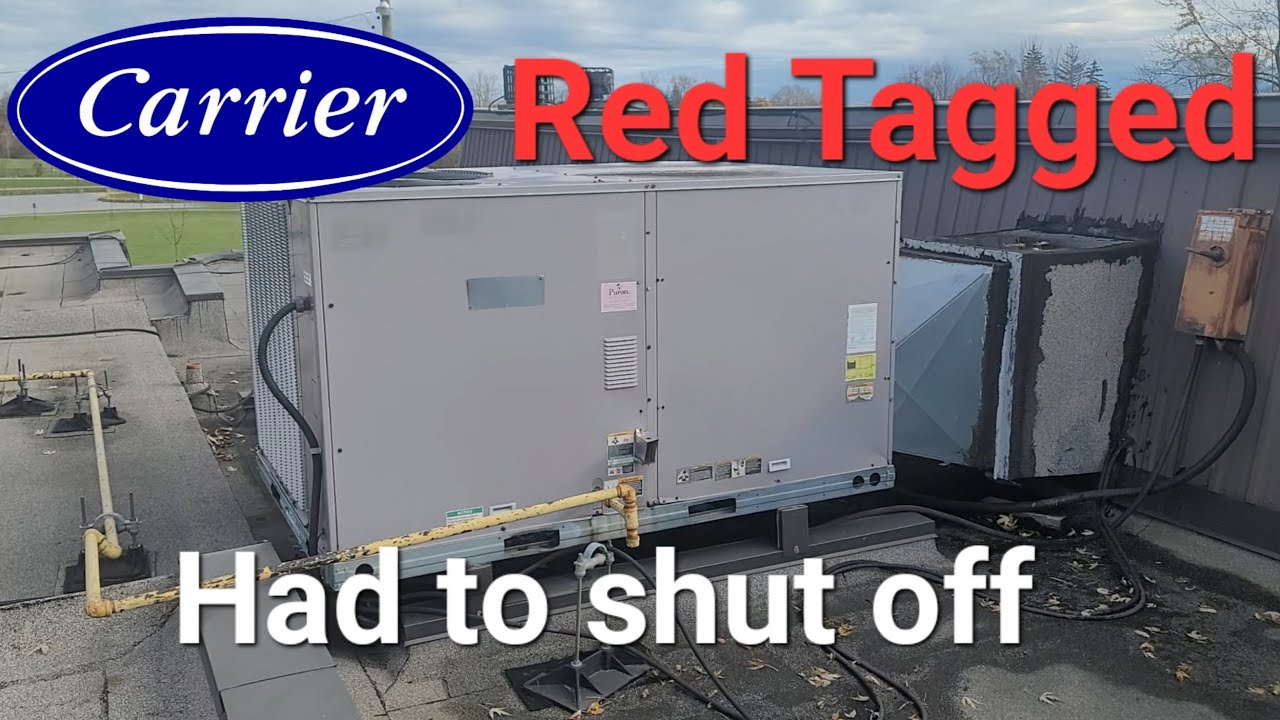 Carrier Package RTU Red Tagged