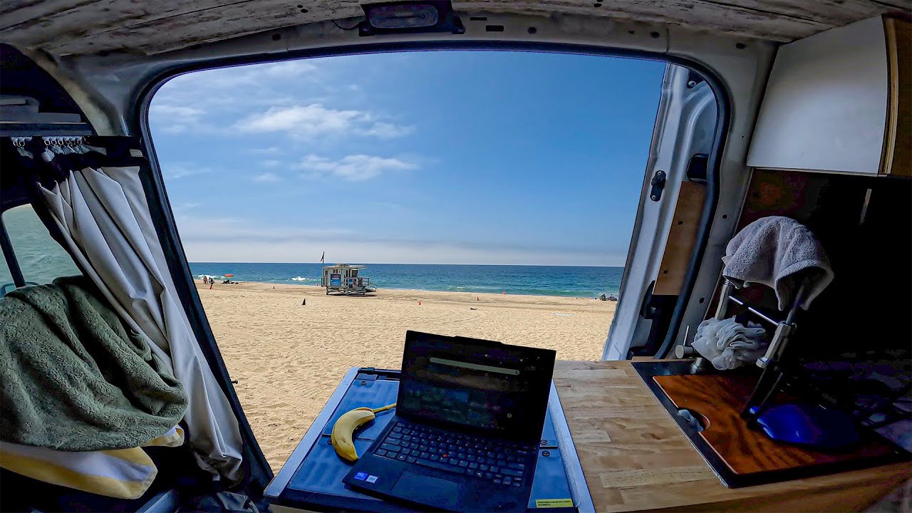 Van Living | Full Day in the Life in Malibu, California