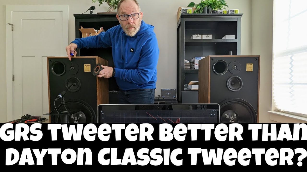 Can A Cone Tweeter Sound Better Than A Silk Dome Tweeter?  GRS Phenolic Ring Vs Dayton Silk Dome!
