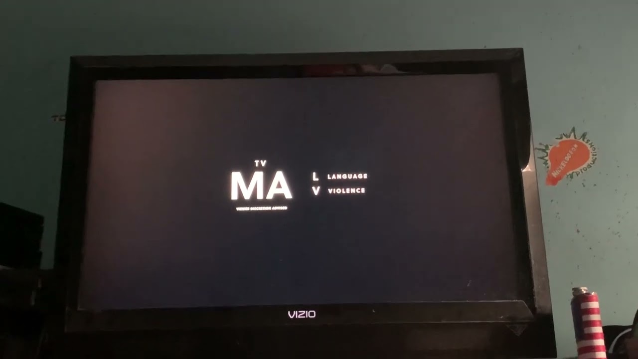 FX Movie & Rated R/TV-MA LV Warning Screen