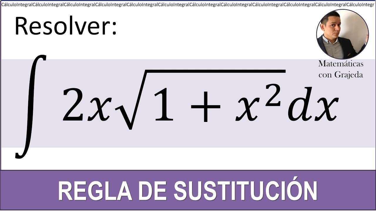 Integración por cambio de variable. Ejemplo 6