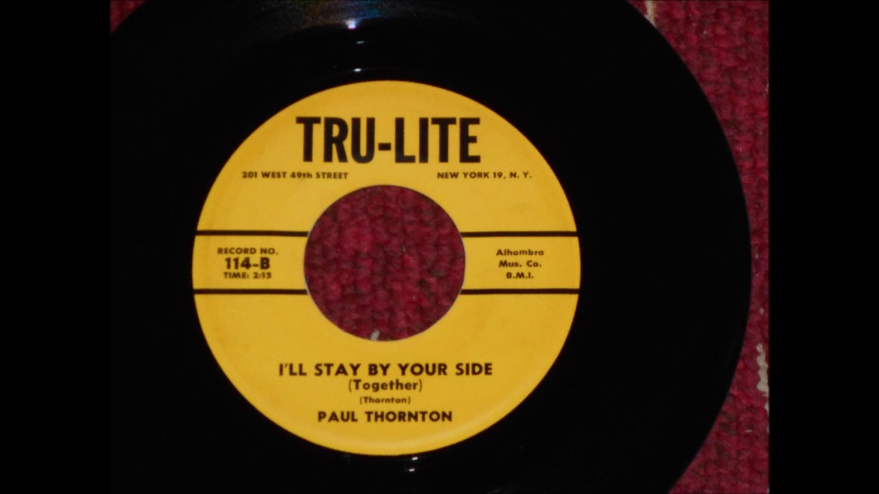 PAUL THORNTON - I`ll stay by your side   stomping teenage rocker!