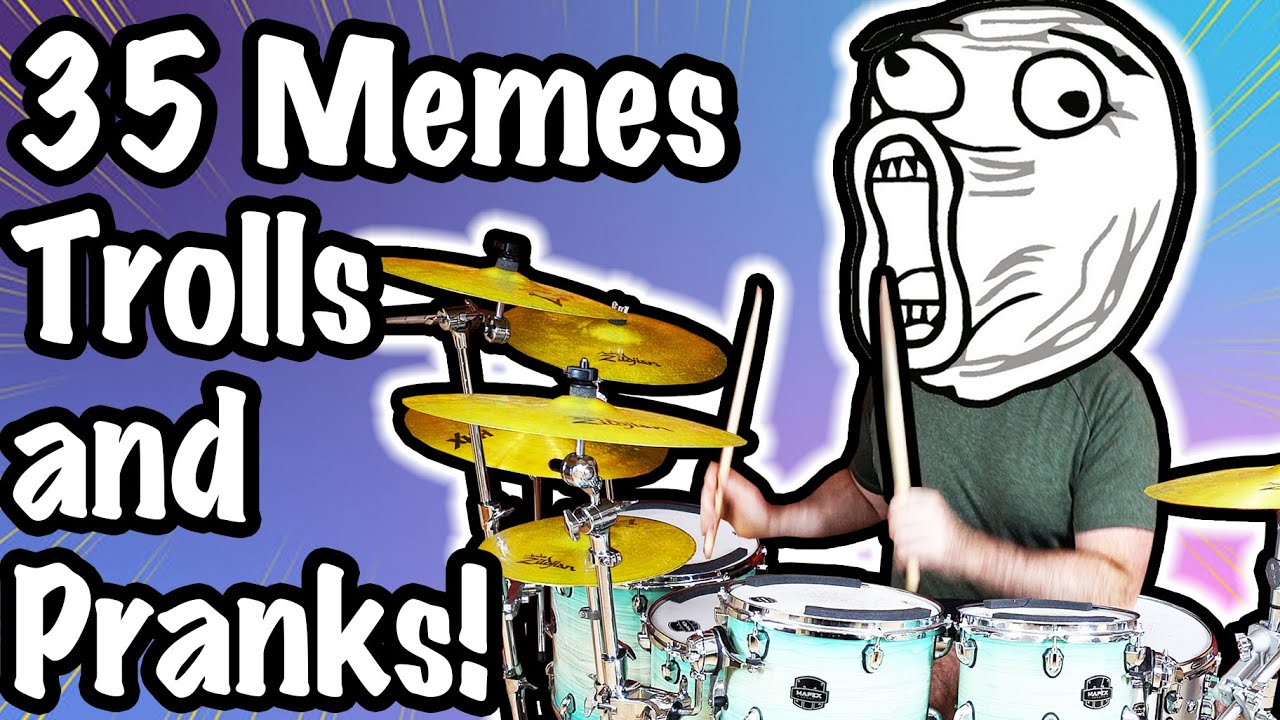 35 Memes, Trolls, and Pranks for Drummers! (part 3)
