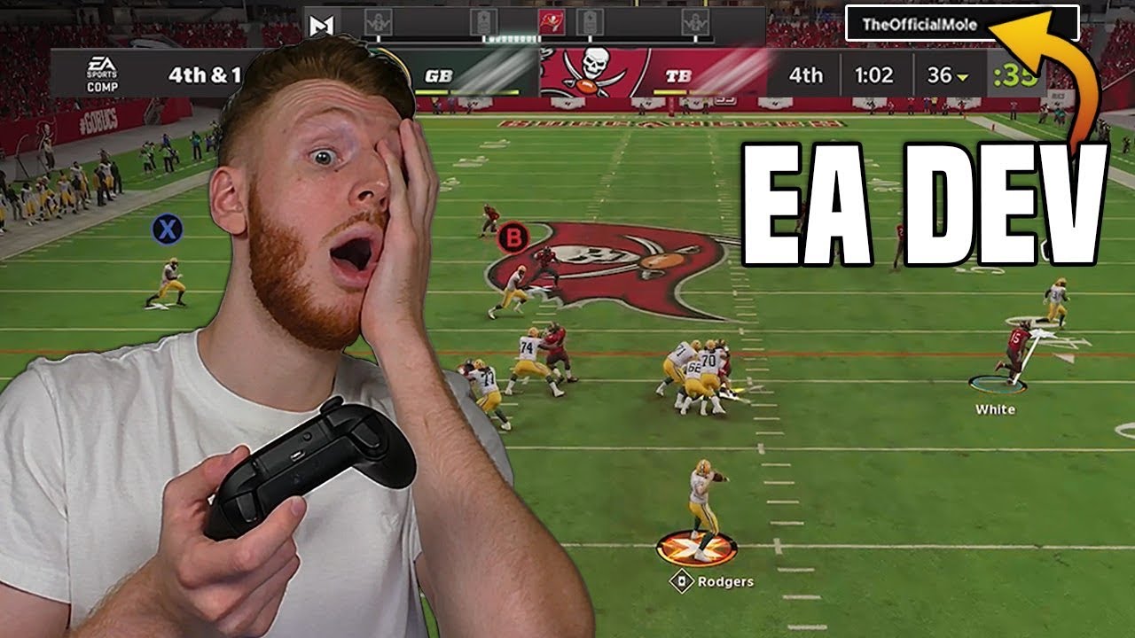 Did we get EXPOSED vs an EA Dev in Madden 22?!