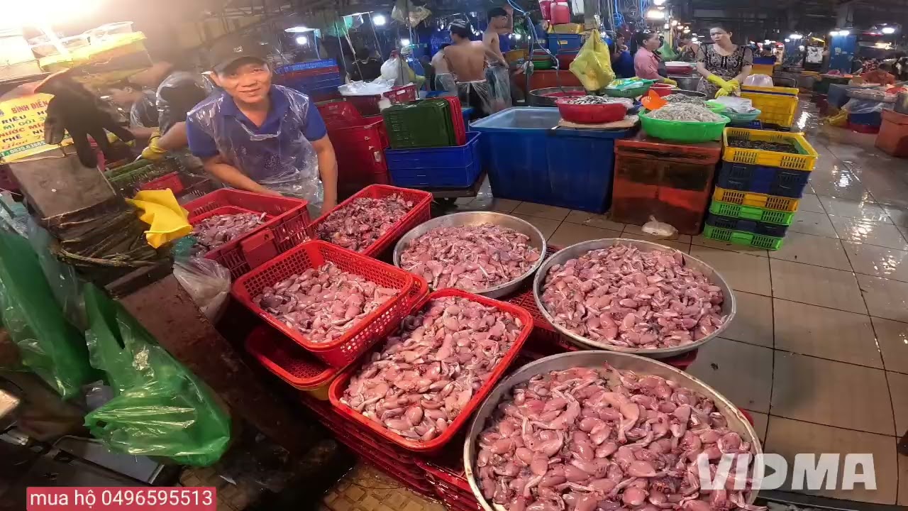 Giá chợ cá, chợ thịt, chợ khô ngày 10/2. Giá Tết rồi! 