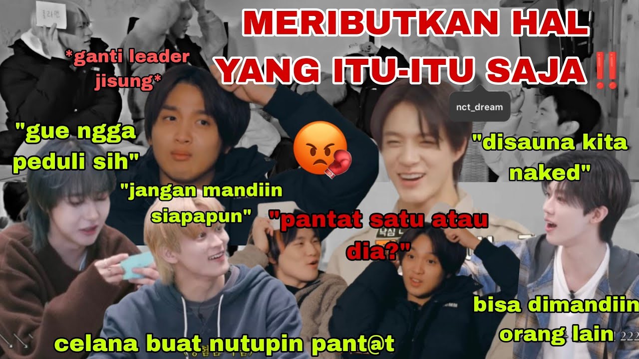 PERDEBATAN KONYOL NCT DREAM | NCT DREAM FUNNY MOMENTS