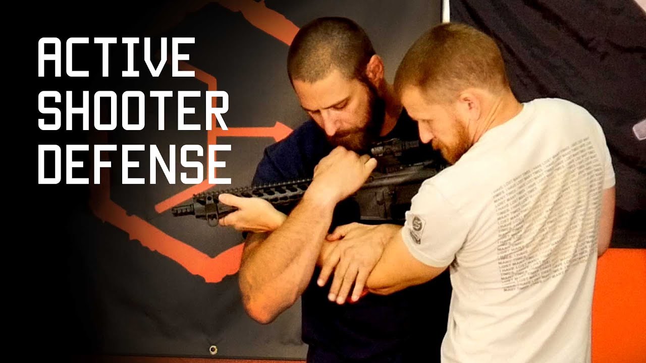 Active Shooter Defense | Unarmed Self Defense Technique | Tactical Rifleman