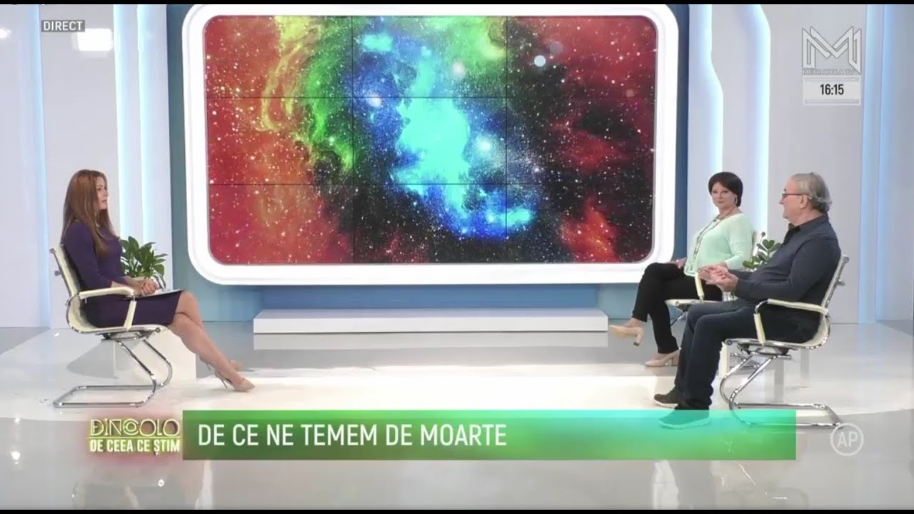 Dincolo de ceea ce stim -  Geta Heimerl - Vali Gheorghiu - Frica de moarte- 11 Oct 2021| MetropolaTV