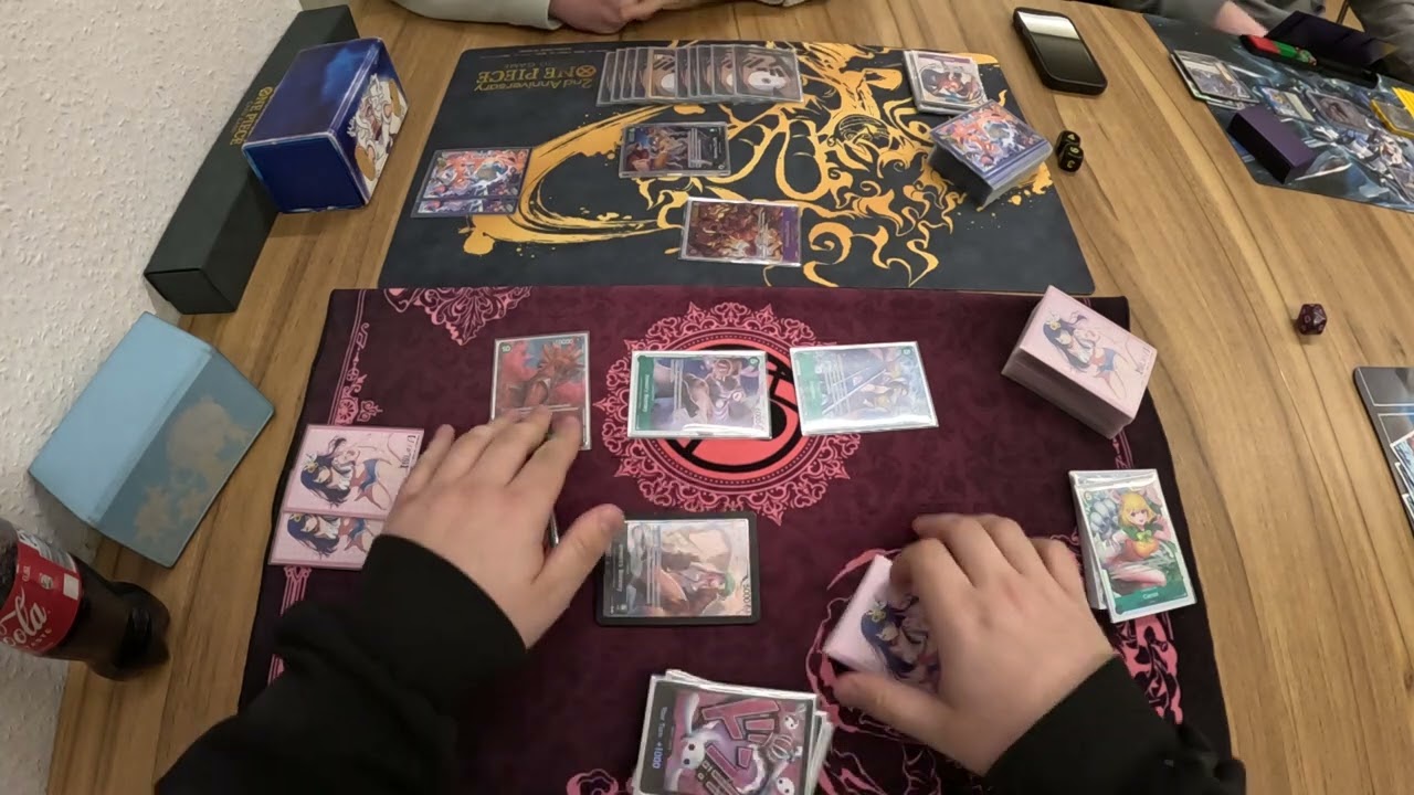 ( OP10) Green Jewlery Bonney vs Purple Luffy Highlander Games Locals Round 4! OPTCG POV