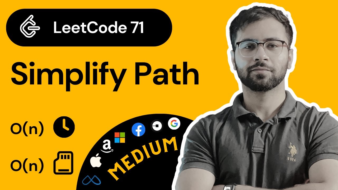 LeetCode 71: Simplify Path Solution in Hindi