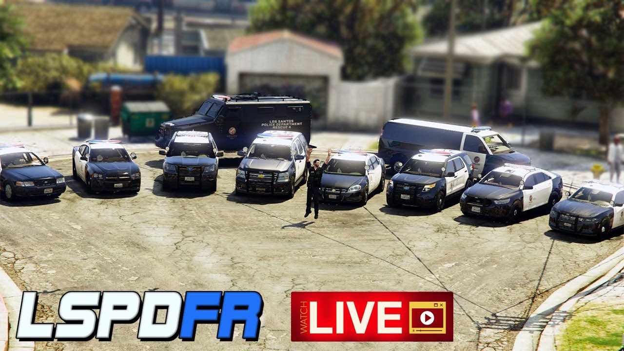 GTA 5 [LSPDFR LIVE 🔴] - LAPD Style Patrol with Live LAPD Police Radio