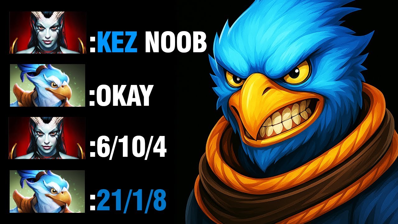 This Hero Dominates Mid Now | Kez Immortal Patch 7.40b