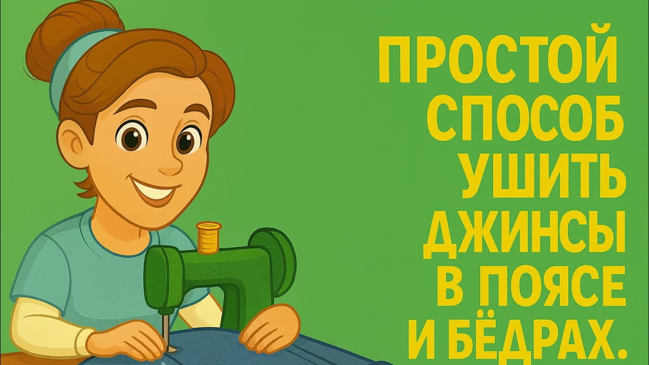 Как ушить джинсы по фигуре — мой простой способ без заморочек