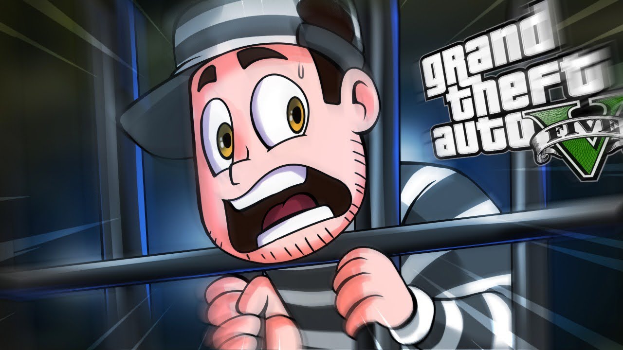 GTA V: IMPOSSIVEL FUGIR DA CADEIA ASSIM! ‹ AM3NIC ›