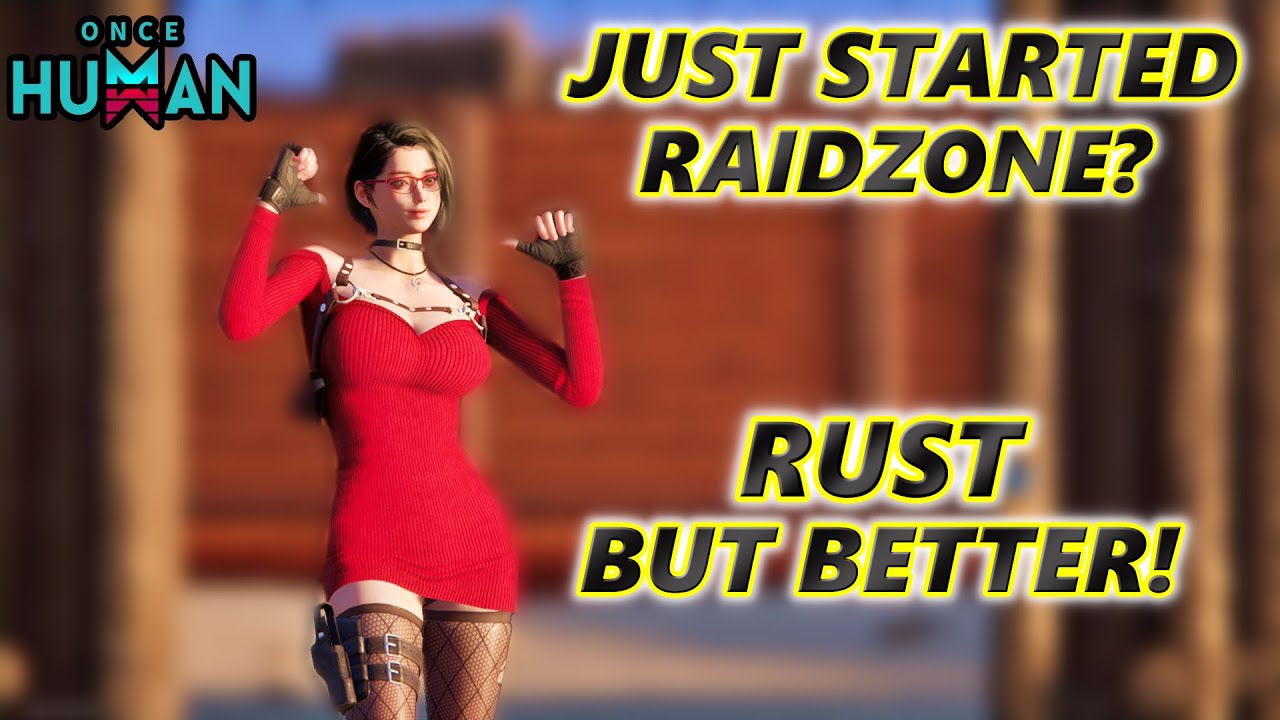 NEW To RaidZone? Its a Free Rust But Better! New Player Guide, Once Human Raidzone Tips