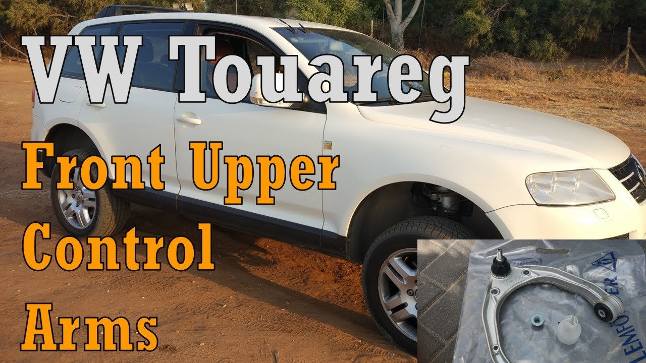Volkswagen Touareg 7L Front Upper Control Arms change  VW 7L0407021B
