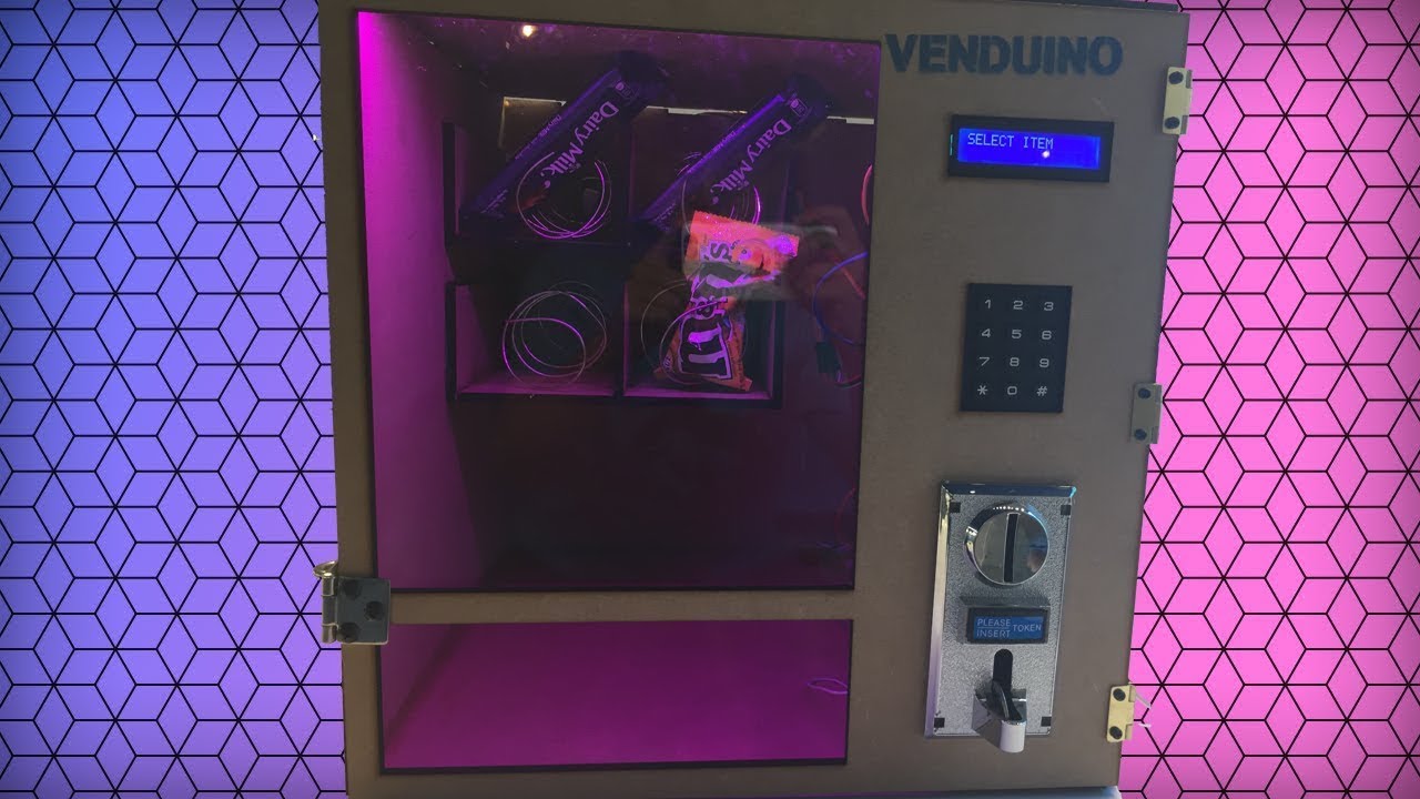 Arduino Homemade Vending Machine + Code