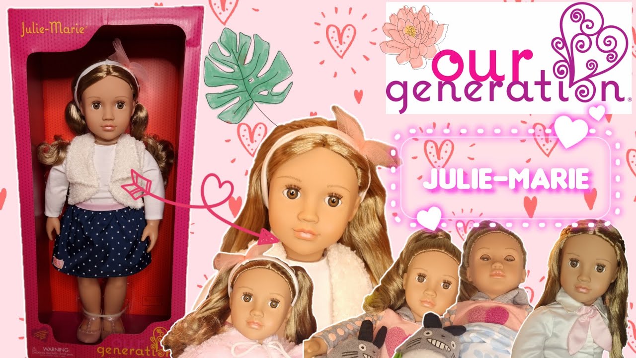 Our Generation Julie Marie 18 Inchs Doll Review  / Make Over