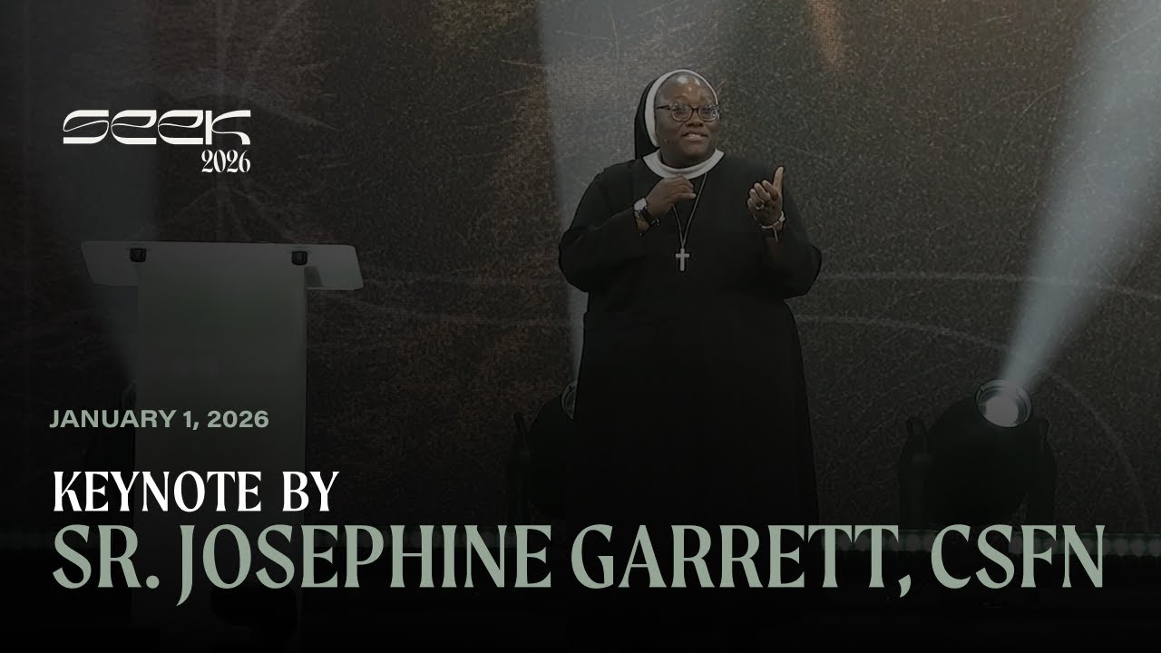We were not made to be alone - Sr. Josephine Garrett at #seek26