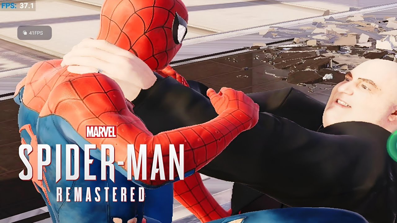 Red Magic 9 pro Spiderman Remastered 30/40 Fps (Winlator 7.1.3 V2 Glibc)