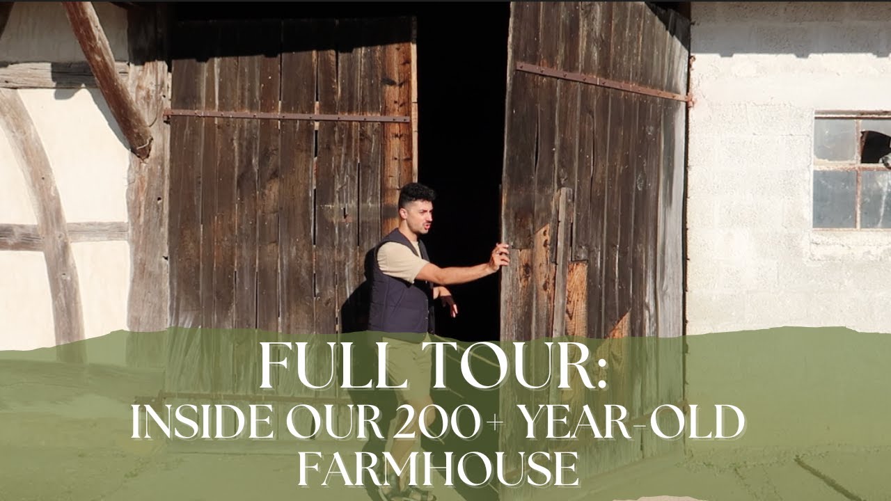 FULL TOUR: Inside Our 200+ Year Old French Farmhouse | First Morning, Barns & Interior Reveal