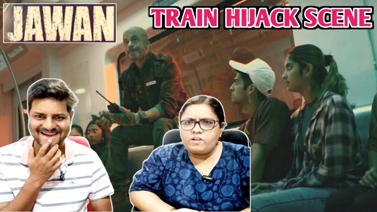 Jawan Metro Train Hijack scene Reaction | Bald Shahrukh Khan Intro Scene | ShahRukh Khan, Nayanthara