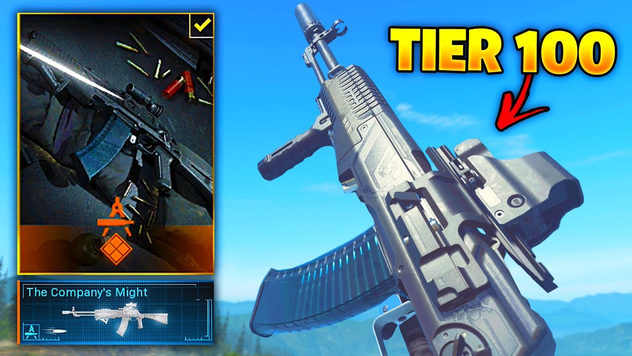 SHADOW TRACER ROUNDS BLUEPRINT! (Call of Duty WARZONE AN-94 The Company's Might)