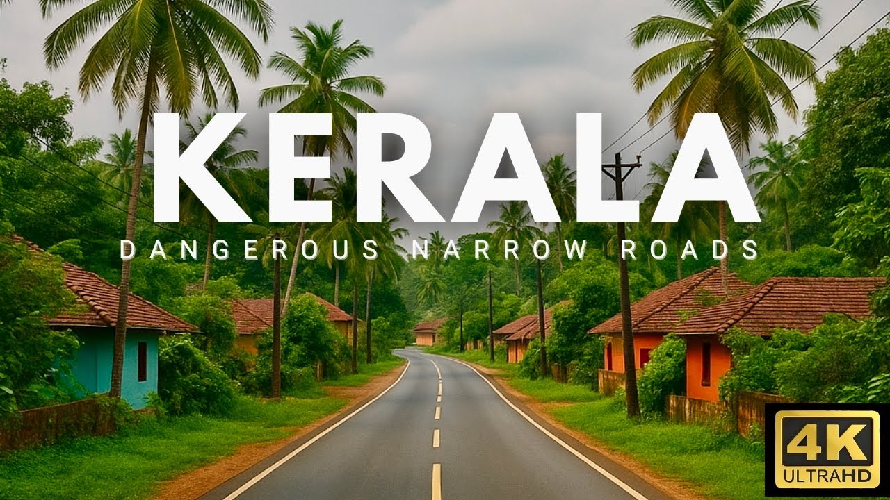 Breathtaking Views on the Narrowest Roads of Hosangadi in Stunning 4K | Epic Kerala Road Trip