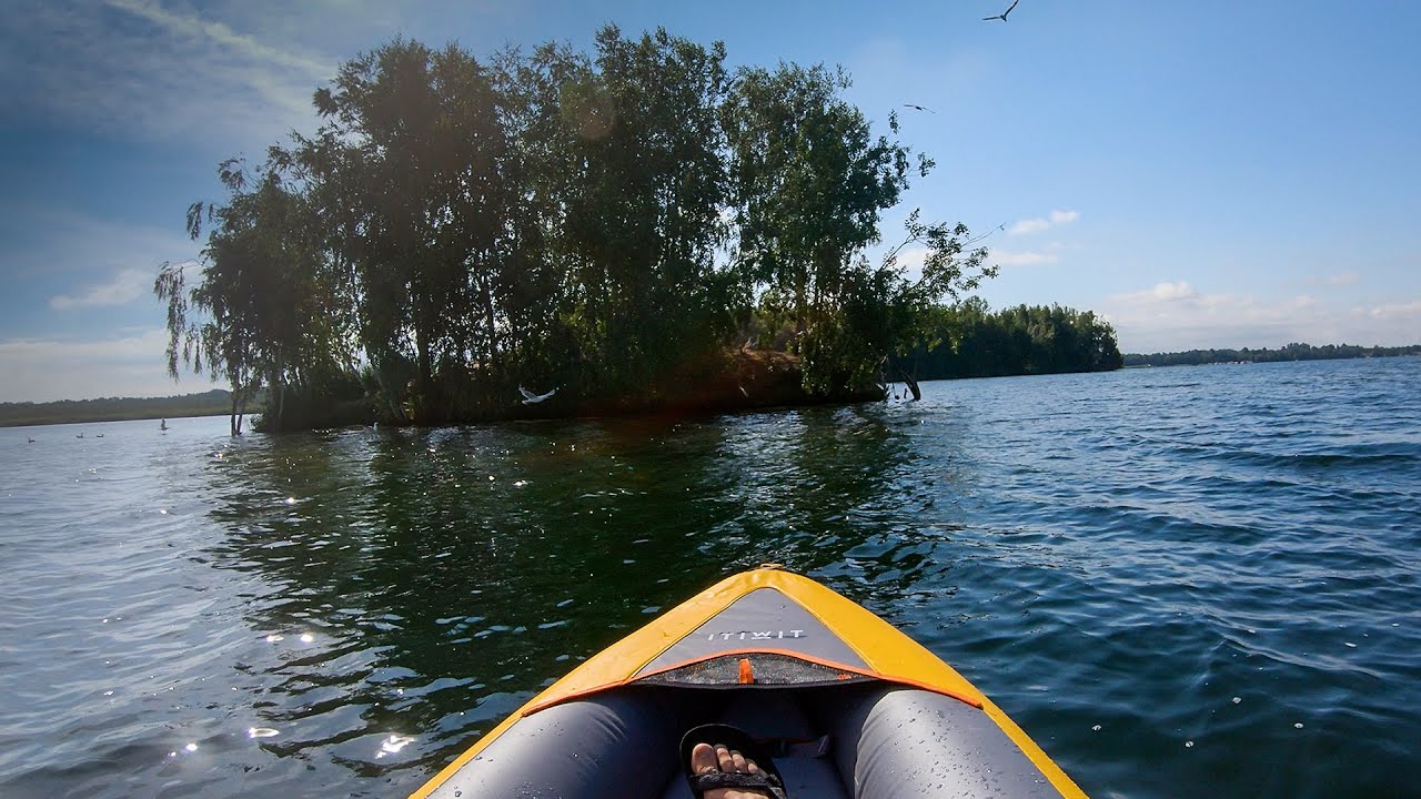 Solo Kayaking MicroAdventure - Camping on Island
