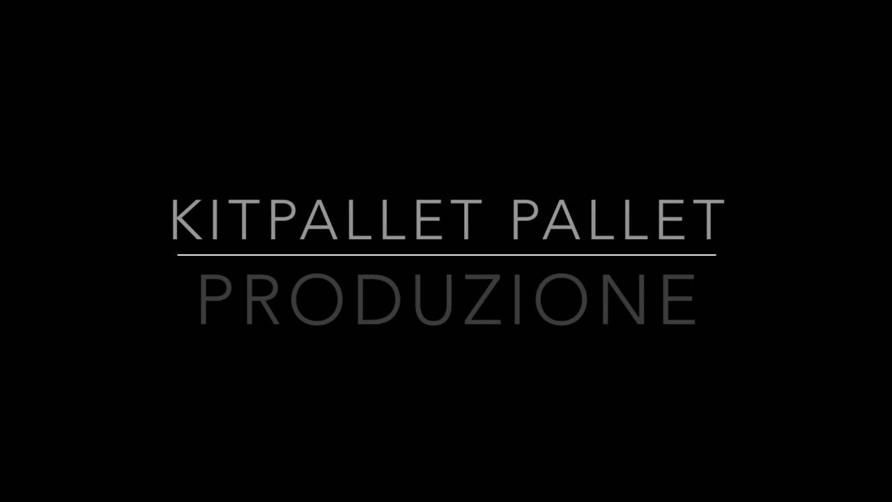 KITpallet pallet produzione ITALIANO