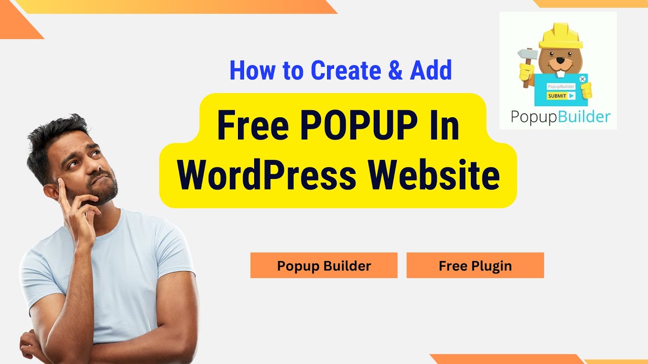 How to create image popup in WordPress using free plugin |  Popup Builder plugin