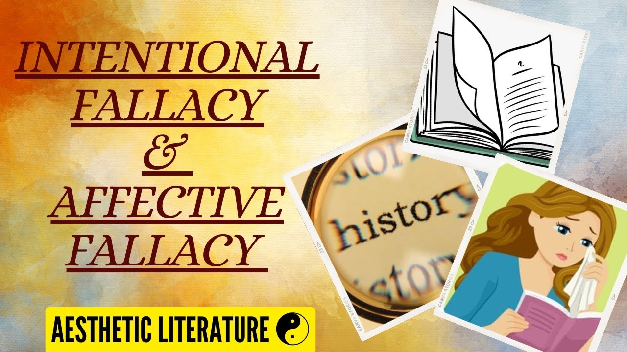 Literary Terms In English 🔴Intentional Fallacy & Affective Fallacy🔴