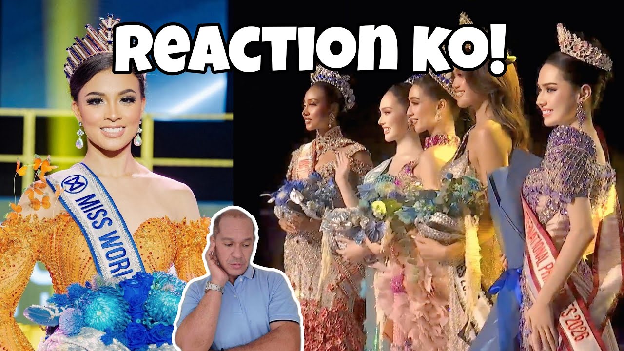 Reaction ko sa Miss World Philippines 2026 winners!