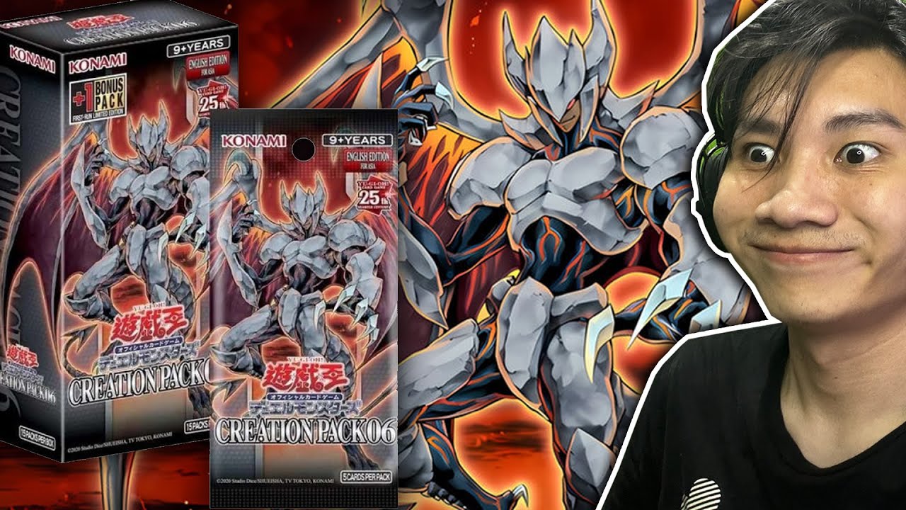 AYO KITA BUKA YUGIOH CREATION PACK 06 AE ASIA ENGLISH!