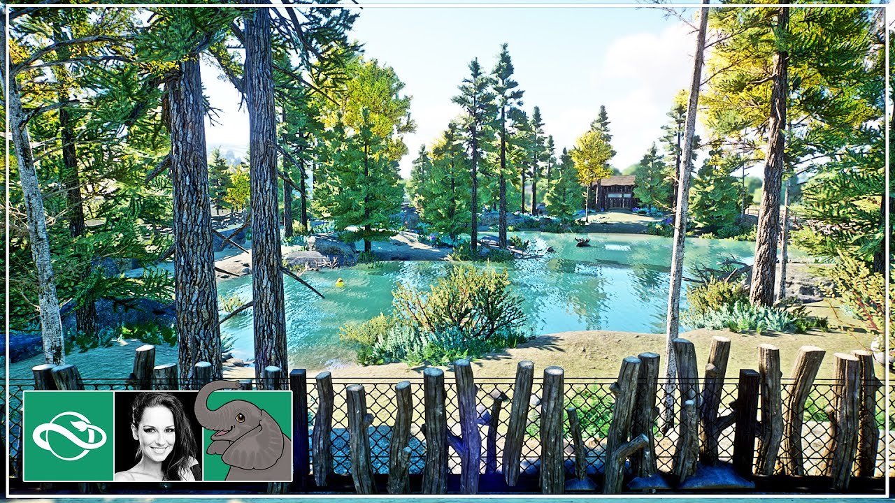 🐘 Building a Stunning Moose Habitat in City Zoo | Planet Zoo Sandbox mode |