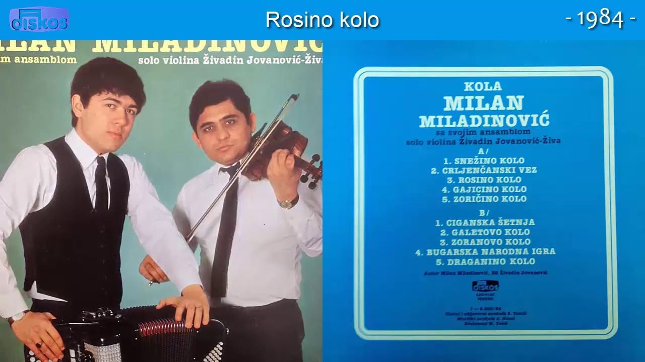 Milan Miladinovic - Kola - (Audio 1984) - CEO ALBUM