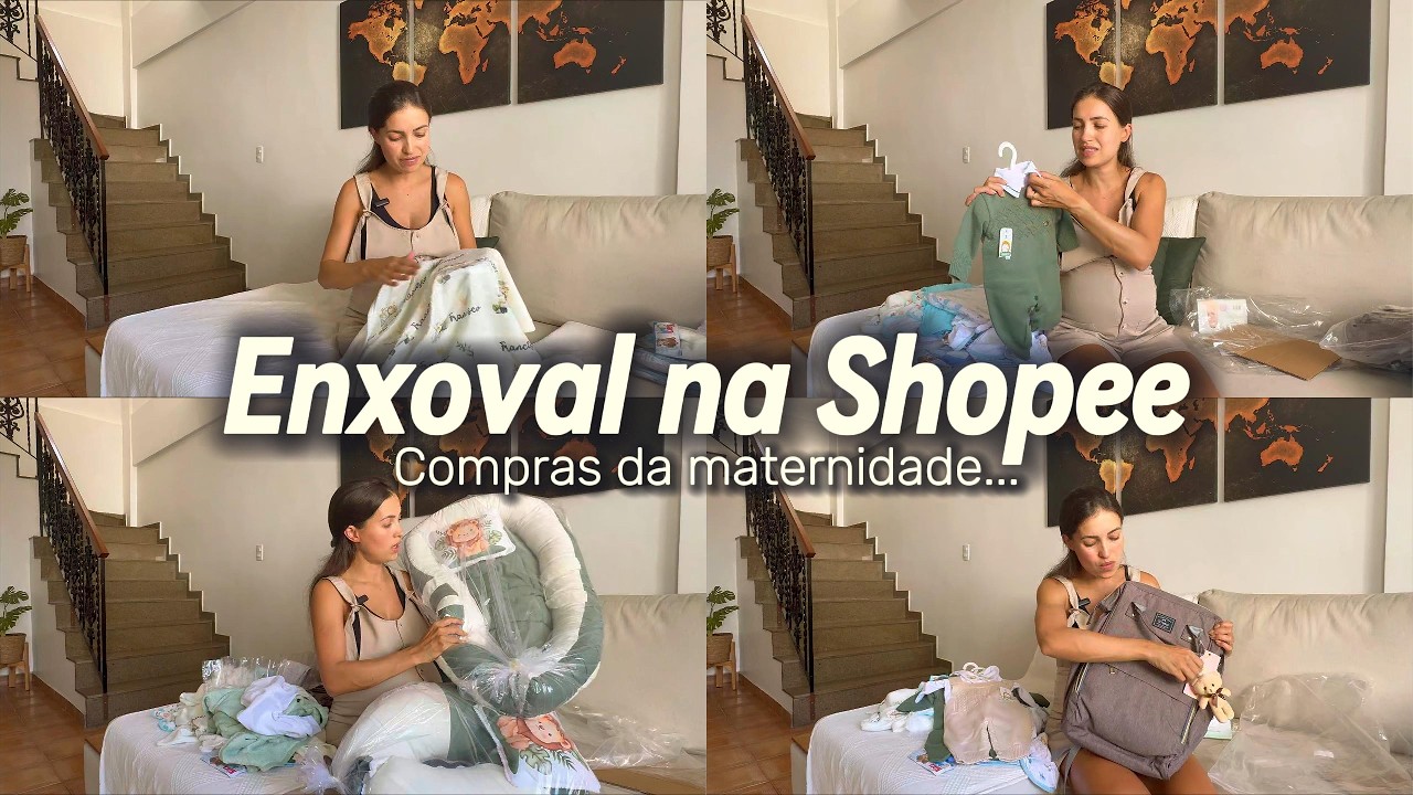 Enxoval de Maternidade na Shopee: o que estou usando e o que não valeu a pena 
