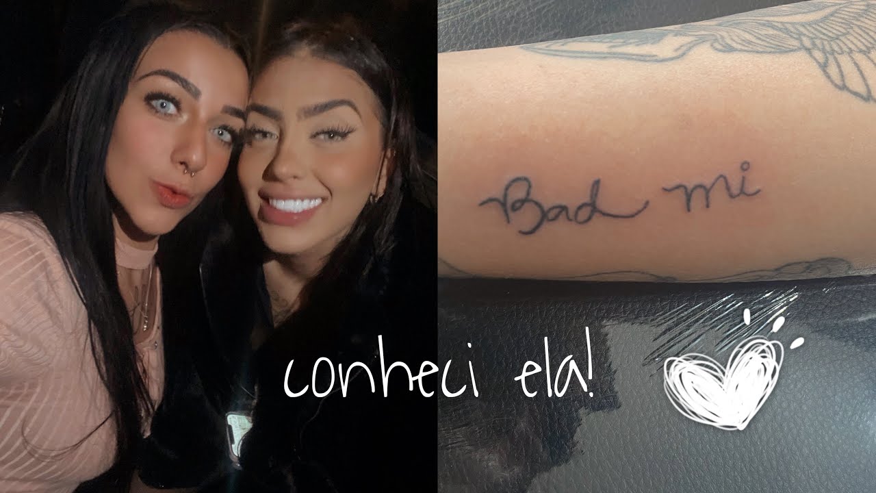 Dancei com a Mc Mirella e tatuei sua assinatura! | Sharon Mel