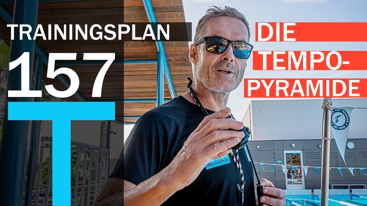 Die TEMPO-PYRAMIDE für deine SCHNELLIGKEIT | Schneller Schwimmen mit diesem Schwimmtraining & Plan