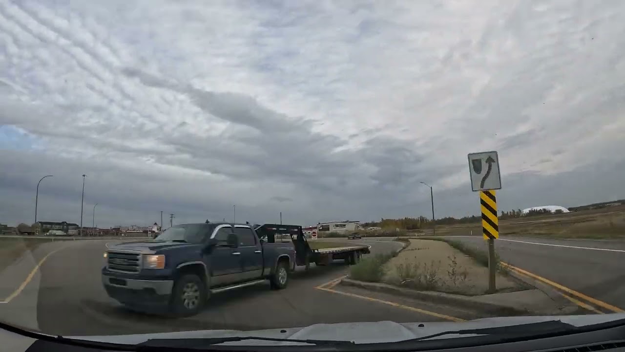 Calgary to Edmonton Timelapse