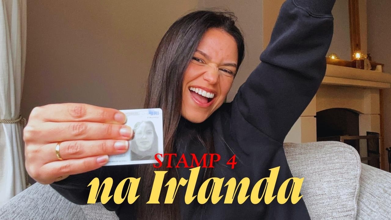 Como Tirar o STAMP 4 na Irlanda (MEU PROCESSO) 🇮🇪
