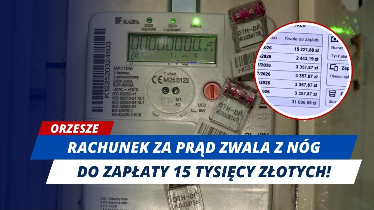 SAMOTNA MATKA Z ORZESZA Z RACHUNKIEM NA 15 TYSIĘCY ZŁOTYCH!