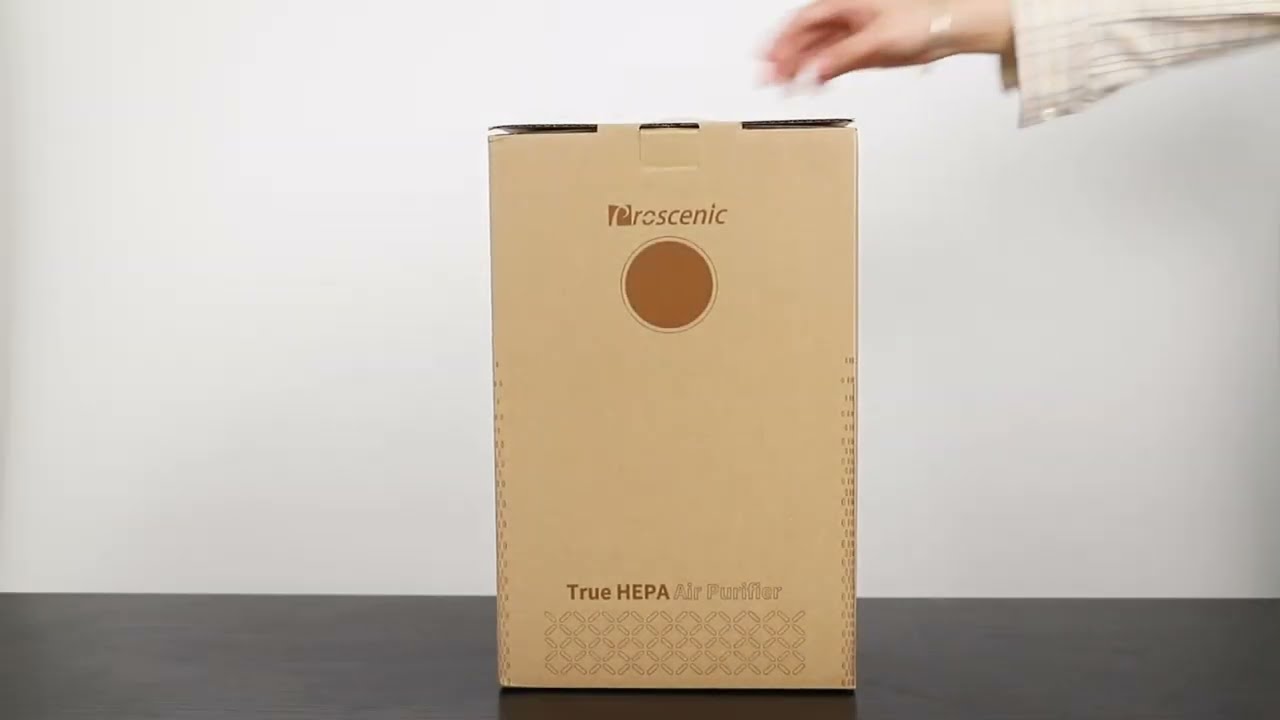 Proscenic A8SE Air Purifier Unboxing& App connection