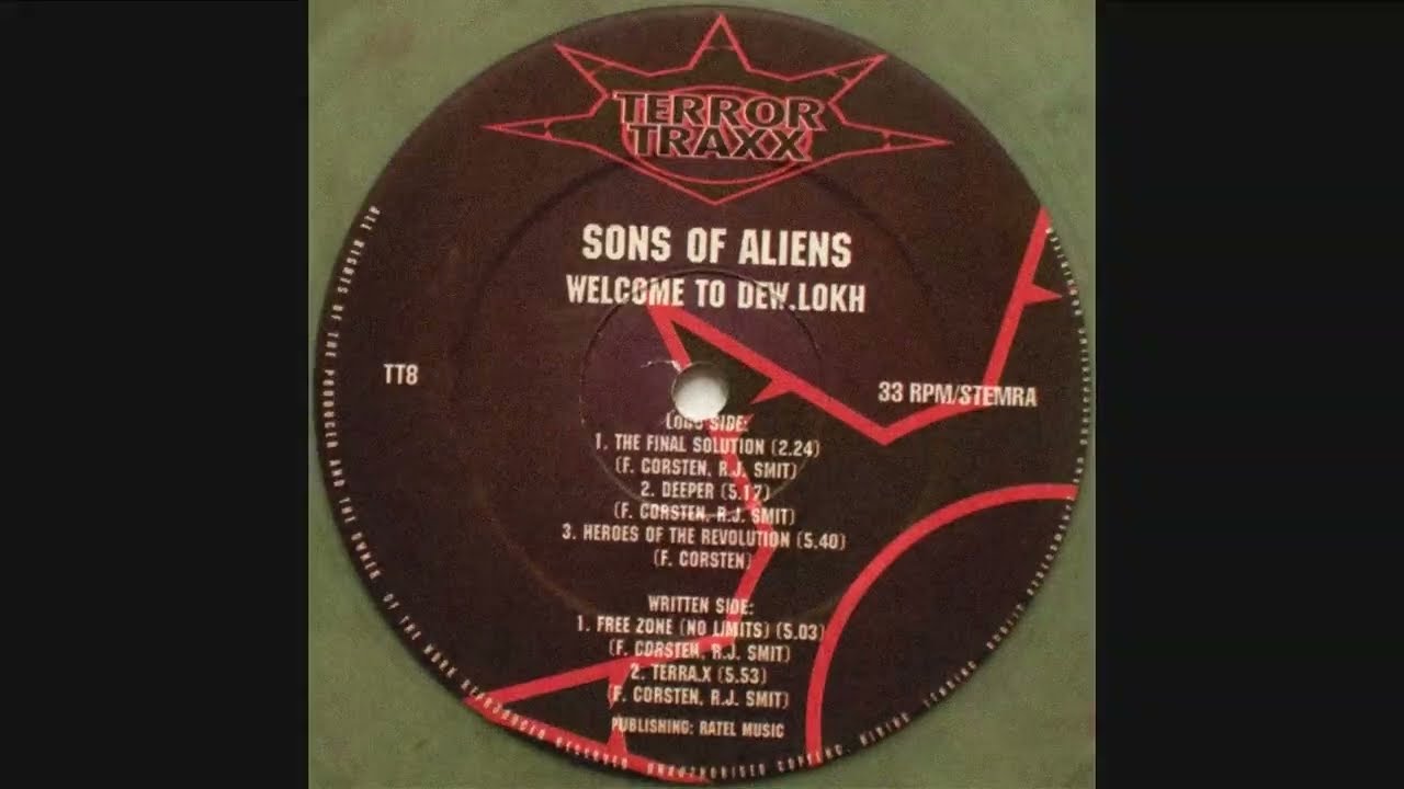 Sons Of Aliens - Deeper - Terror Traxx – TT8