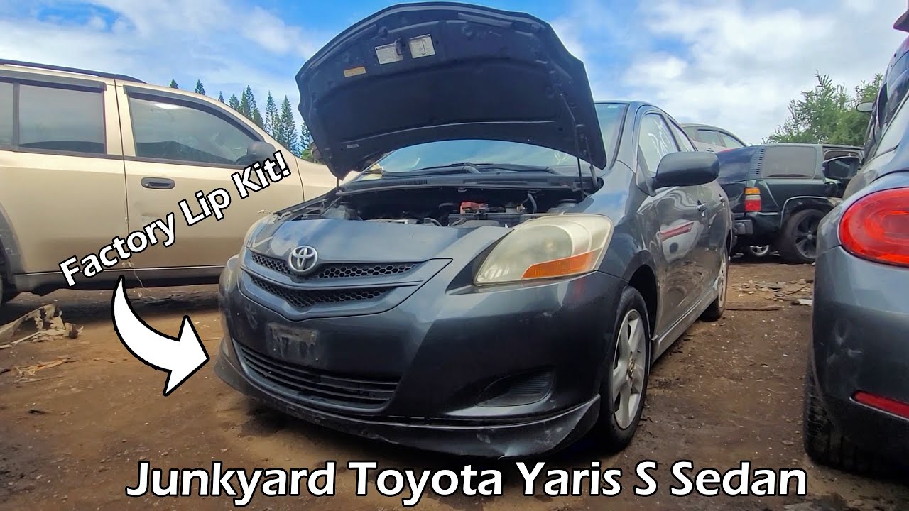 I Found a Toyota Yaris S Sedan at the Junkyard!