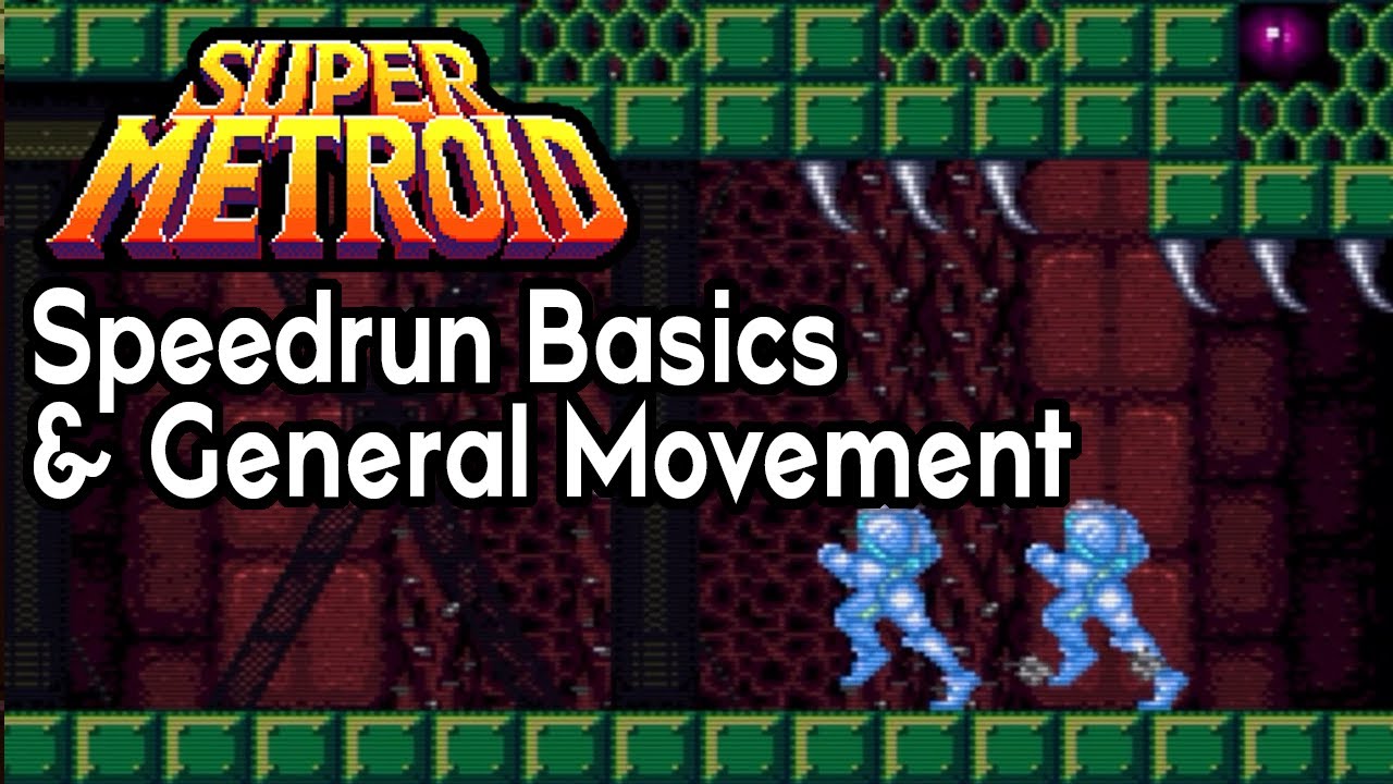 Super Metroid - Speedrun Basics & General Movement 2024 with Zeni