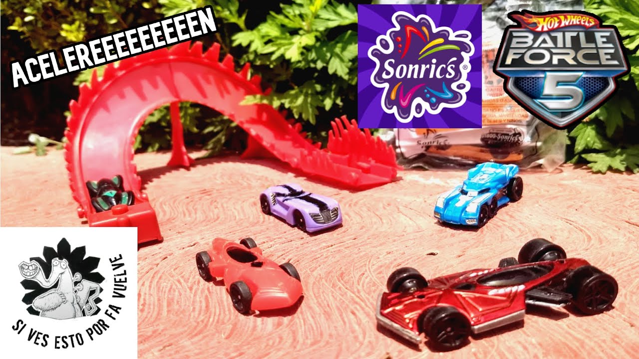 Hot Wheels Battle Force 5 Sonrics/ Battle Force 5 collection
